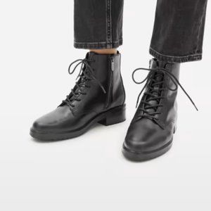 NEW Everlane Modern Utility Boot Black Size 11! Also Selling Brown! RARE!